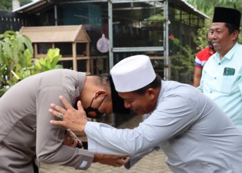 Sosialisasikan SELARAS, Kapolres Tulungagung Sowan Kiyai Shoim Al Kasi