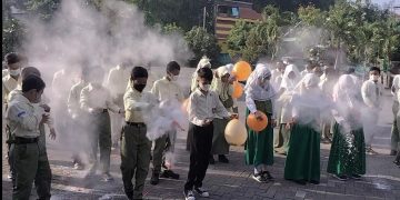 Semburan Kembang Api Meriahkan Fortasi Spemupat