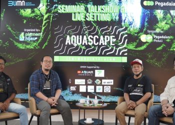 Dorong Kepedulian Lingkungan dan Tingkatkan Ekonomi, Pegadaian Ajak Masyarakat Buka Peluang Usaha Aquascape