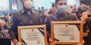 Gresik Raih Dua Penghargaan Tingkat Provinsi Jawa Timur