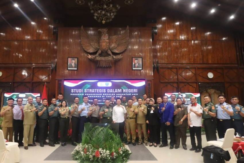 Peserta PPRA Lemhannas Angkatan LXIV Kunjungi Pemprov Jatim