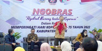 Ngobras Dekopinda Gresik Edukasi Pengurus, dari Digitalisasi hingga Perpajakan