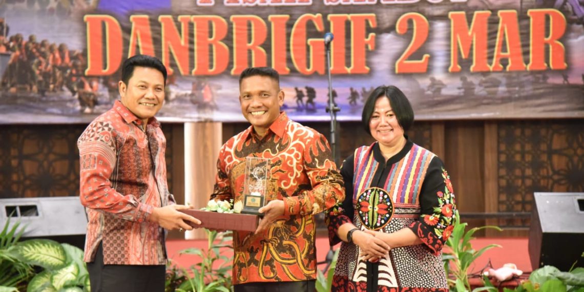 Wabup Subandi Berharap Support Pembangunan FR Dari Danbrigif 2 Marinir