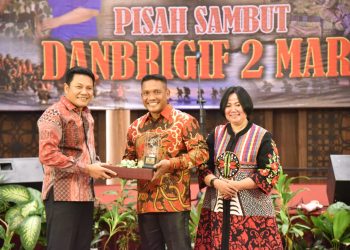 Wabup Subandi Berharap Support Pembangunan FR Dari Danbrigif 2 Marinir