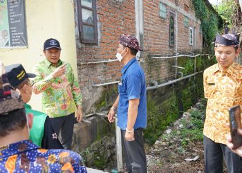 Wabup Subandi Berikan Solusi Betonisasi Jalan Wajib Perhatikan Normalisasi Saluran Irigasi