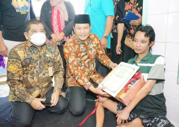 Wakil Bupati Subandi Beri Perhatian Khusus Warga Jiken Sekeluarga Alami Kelumpuhan