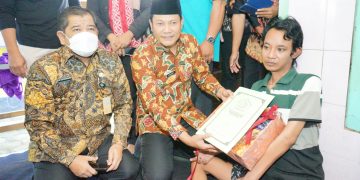 Wakil Bupati Subandi Beri Perhatian Khusus Warga Jiken Sekeluarga Alami Kelumpuhan