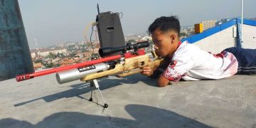 MPLS SMAMITA Dibuka Dengan Tembakan Balon Oleh Atlet Menembak Porprov Jatim VII – 2022