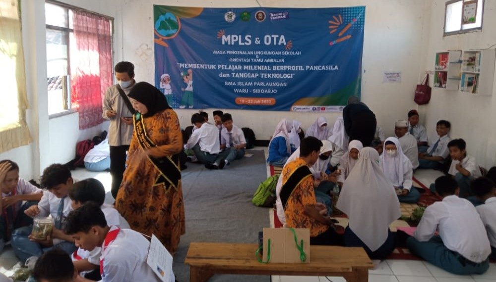 SMA Islam Parlaungan Melibatkan Duta Pepelingasih Kampanyekan Profil Pelajar Pancasila