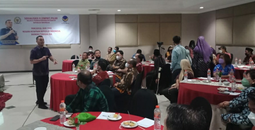 MPR RI dan FKUB Sidoarjo Sosialisasikan Implementasi 4 Pilar Kebangsaan