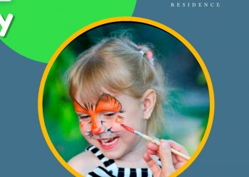 Warnai Akhir Pekan dengan Face Painting di Midtown Residence Surabaya