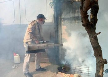 Dua Warga Sidokerto Terserang DBD, BHS Cepat Tanggap Lakukan Fogging