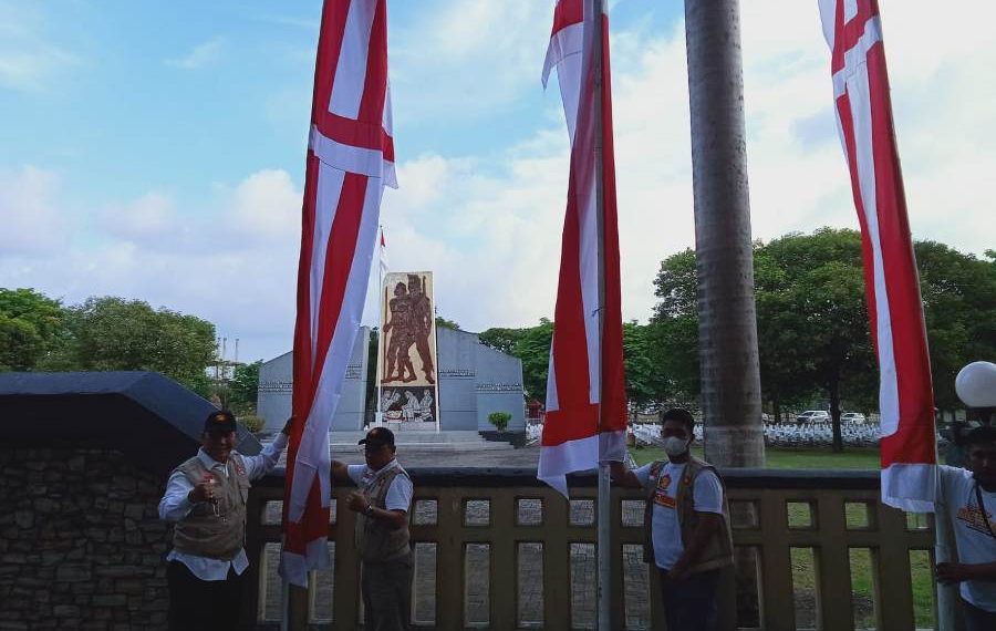 BHS Prihatin Kondisi Taman Makam Pahlawan di Sidoarjo