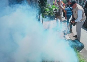 Warga Kramat Jegu Terserang DBD, Mengadu ke BHS, Langsung Digelar Fogging