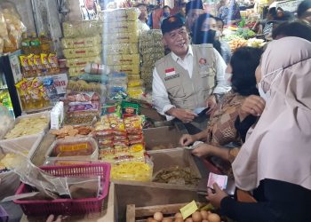Kunjungi Pasar Larangan, BHS Berharap Ada Kenyamanan Pedagang dan Pembeli saat di Pasar