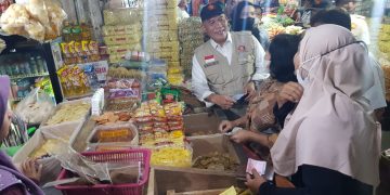 Kunjungi Pasar Larangan, BHS Berharap Ada Kenyamanan Pedagang dan Pembeli saat di Pasar