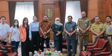 Gubernur Khofifah Indar Parawansa Terima Audiensi para Pengurus Provinsi Cabor Wushu Jatim