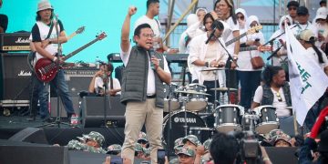 Jamrud Sukses Kobarkan Gus Muhaimin di GOR Sidoarjo