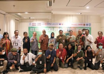Kadis Infokom Hudiyono Membuka Uji Kompetensi Pewarta Foto Indonesia