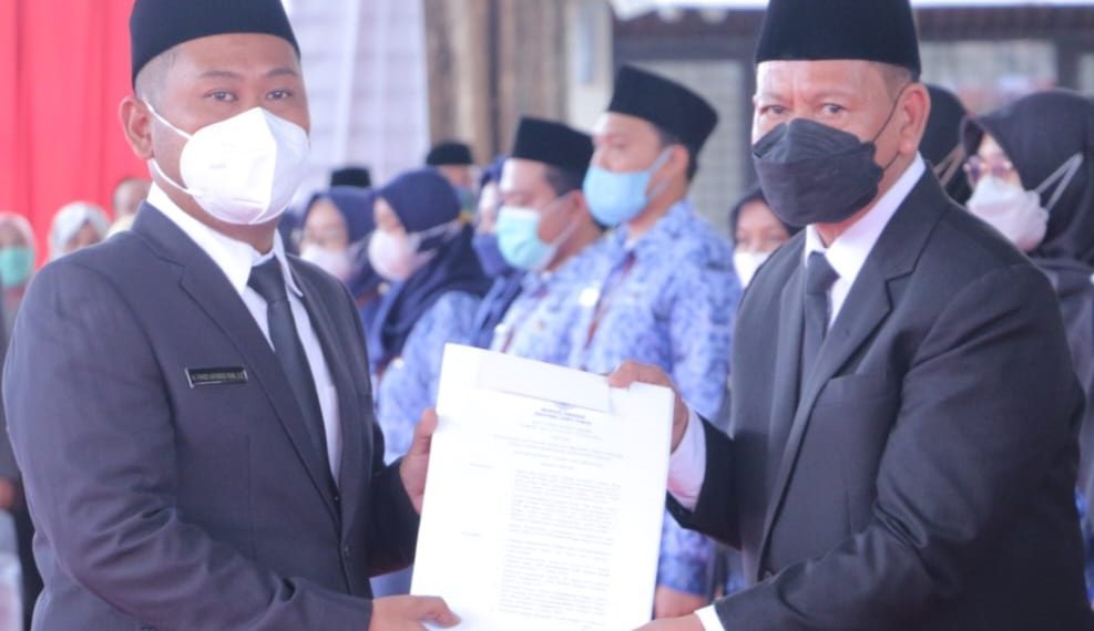 Jabat Kadis Perikanan, M. Nadlelah Satu-Satunya Pejabat Eselon 2 yang Dilantik Bersama 341 Pejabat Fungsional Lainnya