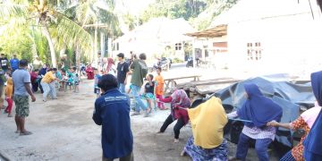 Serunya Lomba Agustusan oleh Mahasiswa KKN UMG  di Bawean