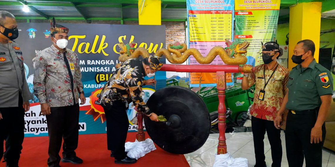 Desa Bluru Kidul Sidoarjo Jadi Tempat Launching BIAN Tahap II Jawa Bali
