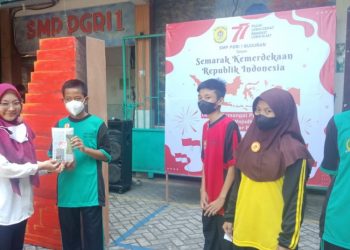 Peringati HUT RI ke 77 SMP PGRI 1 Buduran Diisi Dengan Menjaring Bibit Unggul Meraih Prestasi