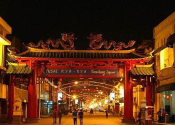 Wisata Baru Pecinan Kya-kya, Ramaikan HUT ke-77 RI