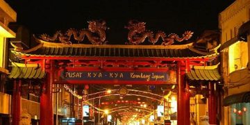 Wisata Baru Pecinan Kya-kya, Ramaikan HUT ke-77 RI