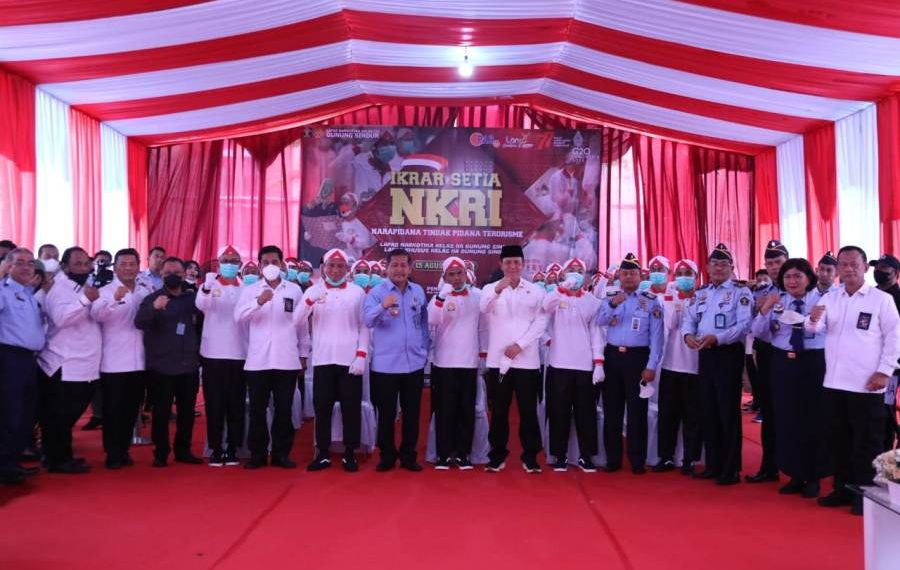 40 Orang Napiter Ikrar Setia NKRI