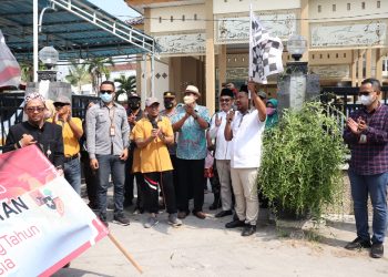 Meriahkan HUT Kemerdekaan, Bupati Gresik Berangkatkan Karnaval Desa Pangkah Wetan