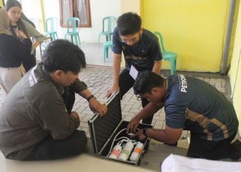 Desa Pandansari Lor Terima Penyaring Air dari Malaysia