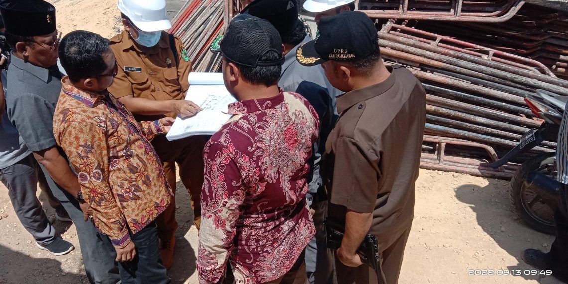 Komisi III DPRD Pamekasan Sidak Pembangunan Infrastruktur di 3 Tempat Sekaligus