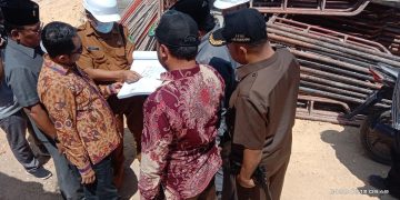 Komisi III DPRD Pamekasan Sidak Pembangunan Infrastruktur di 3 Tempat Sekaligus