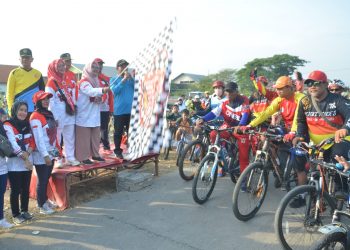 Wabup Gresik Berangkatkan 4.000 Goweser Lintas Tambak