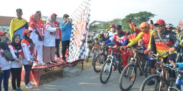 Wabup Gresik Berangkatkan 4.000 Goweser Lintas Tambak