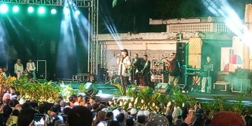 Noe Letto Ramaikan Festival UKM Pesantren di Banyuwangi