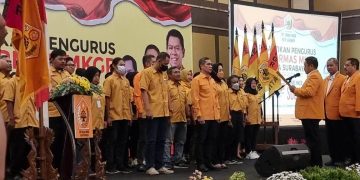 Pengurus Baru MKGR Surabaya Dilantik, Ini Pesan Adies Kadir