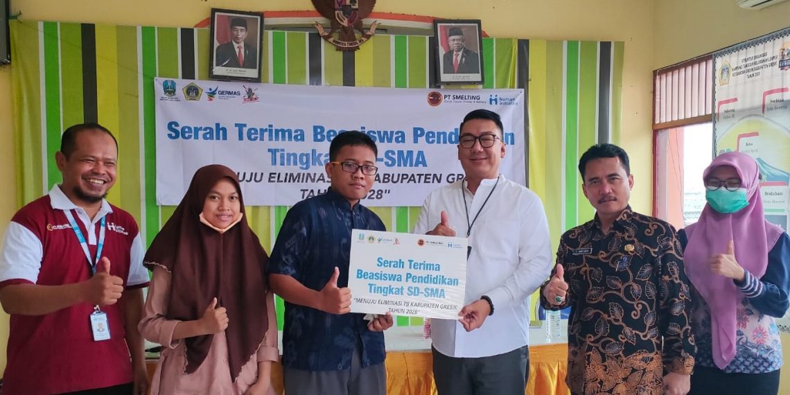 Smelting Bantu Biaya Pendidikan Anak Pasien Tuberkulosis