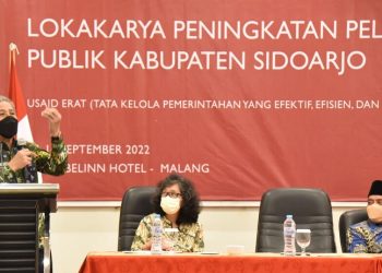 Pemkab Sidoarjo Bersinergi Dengan USAID Bangun Peningkatan Layanan Publik