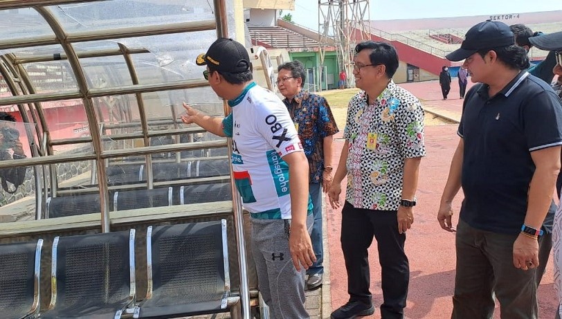 Kerusakan Fasilitas GOR Delta Sidoarjo Segera Diperbaiki