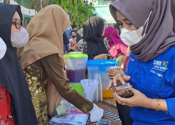 SMKN 1 Buduran Wujudkan Project Penguatan Profil Pelajar Pancasila Melalui Market Day
