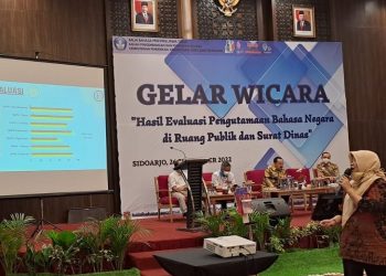 BBJT Lakukan Hasil Evaluasi Pengutamaan Bahasa Negara di Ruang Publik dan Surat Dinas