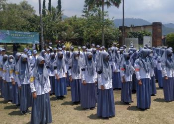 Bentuk SDM Yang Berkualitas 115 Siswa MA NU Wali Songo Digembleng Ilmu Kepemimpinan