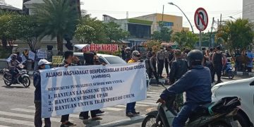 Gelar Aksi Demo, Ambreg Tuntut Subsidi BBM Tepat Sasaran