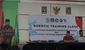 PC LP Ma’arif NU Sidoarjo Gandeng ITS Surabaya Tingkatkan Kemampuan Teknologi Siswa