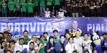 Ribuan Pelajar Ikuti Pertandingan Piala Basket Erick Thohir