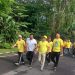 Makin Mesra, Gus Muhdlor dan Adam Rusydi di Momen Jalan Sehat HUT ke-58 Partai Golkar