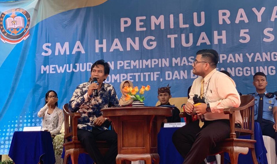 SMA Hang Tuah 5 Candi Ajari Siswanya Berdemokrasi Melalui Pemilu Raya