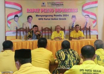 HUT ke-58, Golkar Gresik Pusatkan Jalan Sehat di Lapangan Sumput, Driyorejo